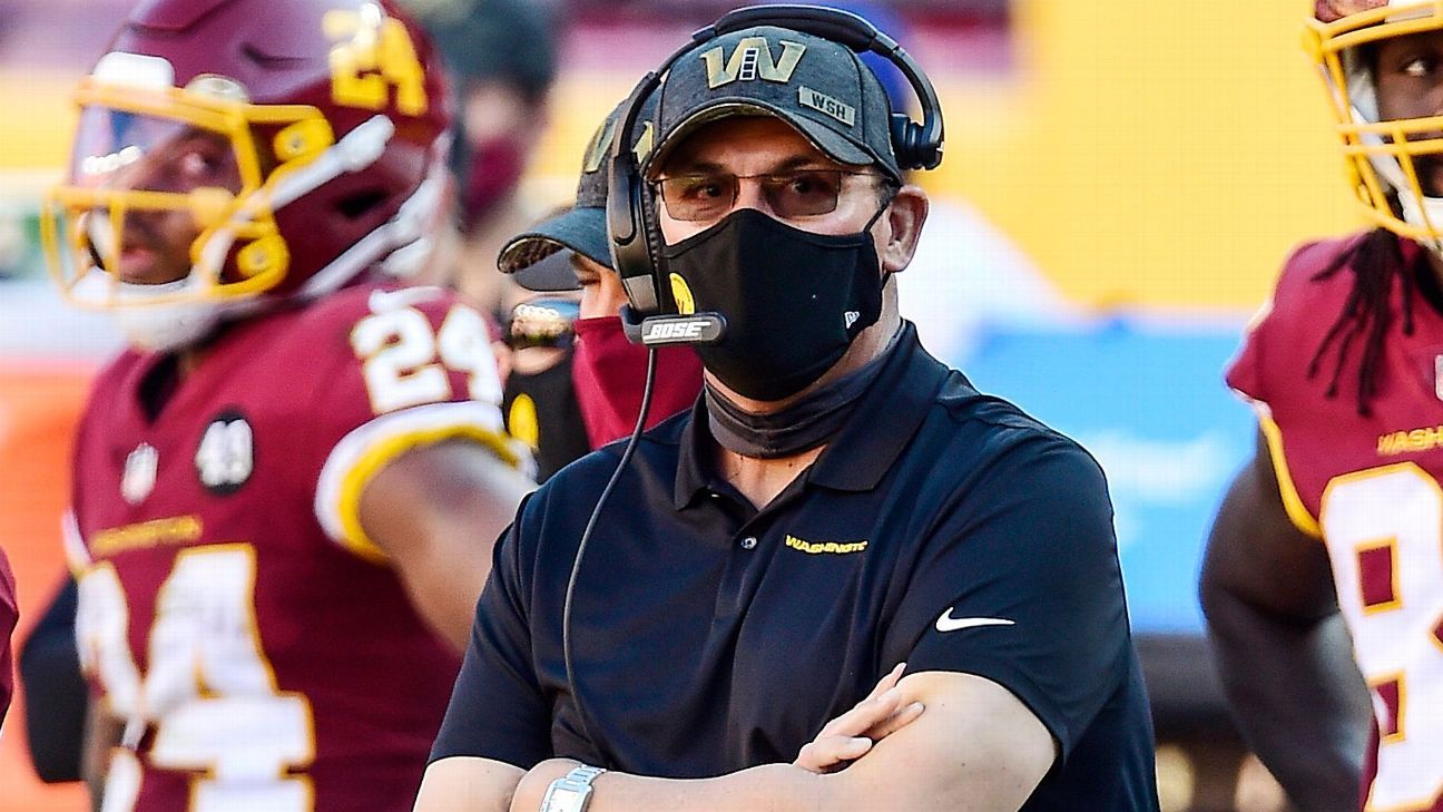 Washington Football Team coach Ron Rivera 'beyond frustrated' by low vaccination..