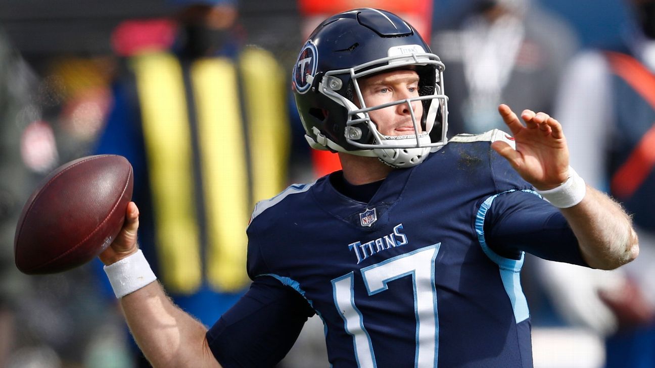 Titans Activate QB Ryan Tannehill, RB Jeremy McNichols from