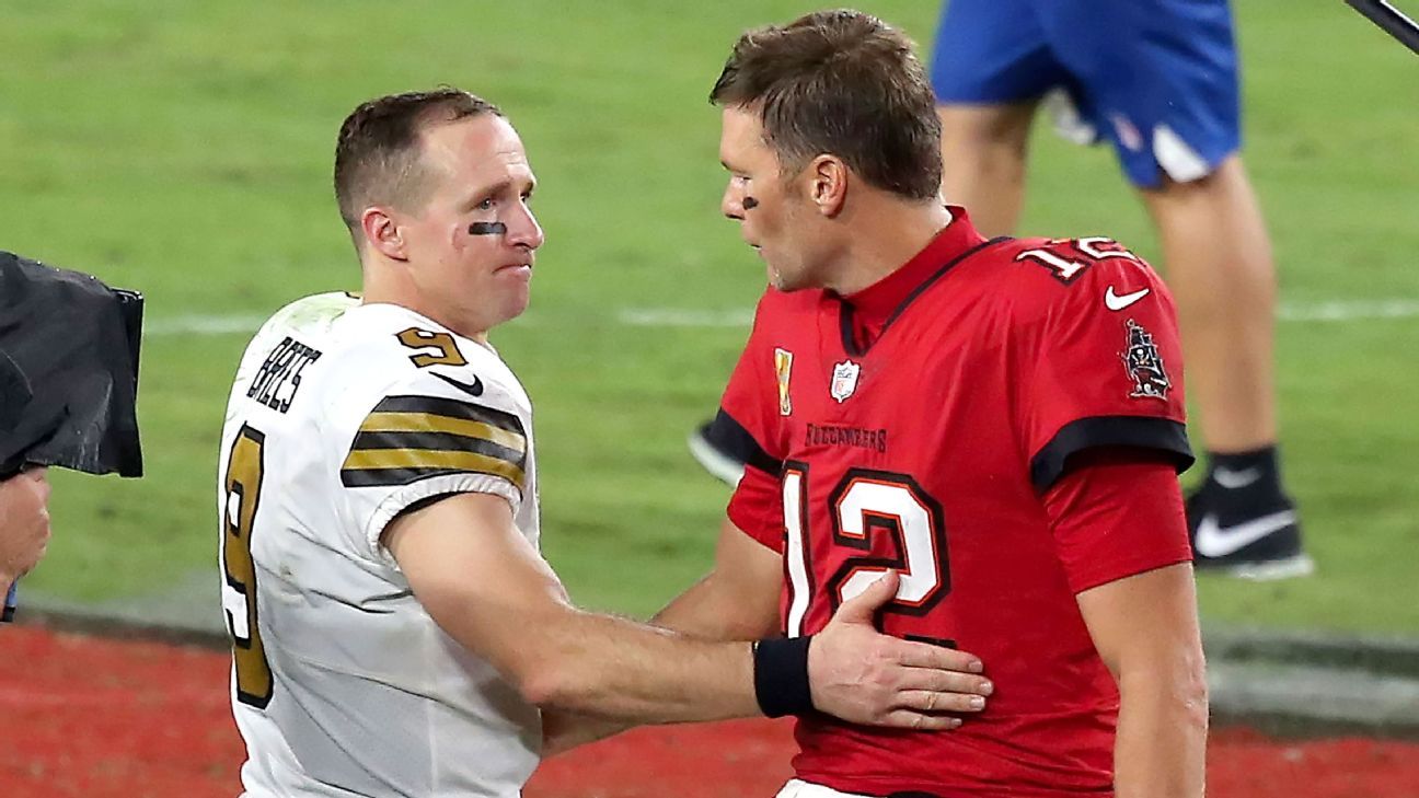 Tom Brady Has Funny Twitter Response to Drew Brees Breaking All-Time  Passing TD Record