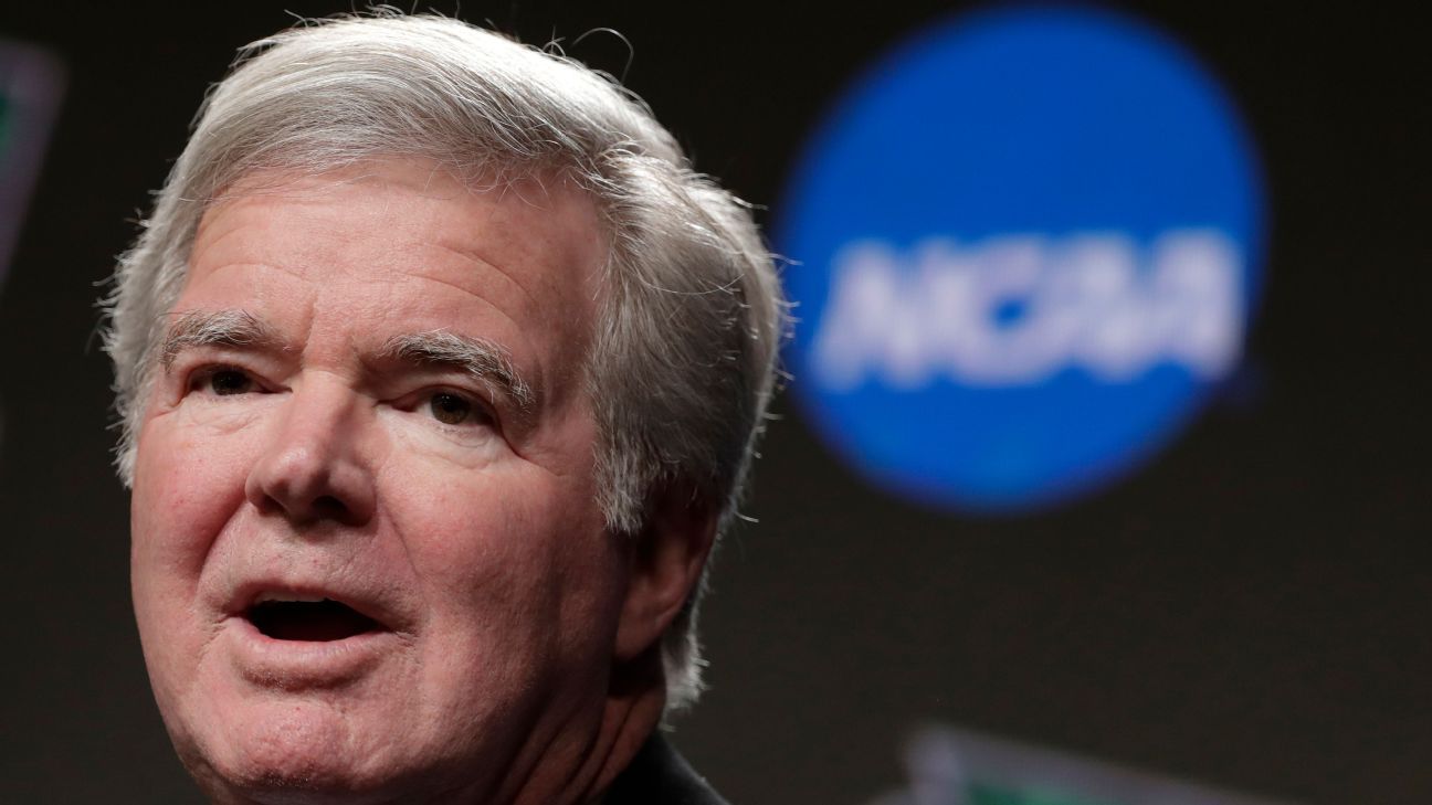 NCAA president bemoans trust issues in college sports and a lack of federal NIL policy, wants CFP expansion