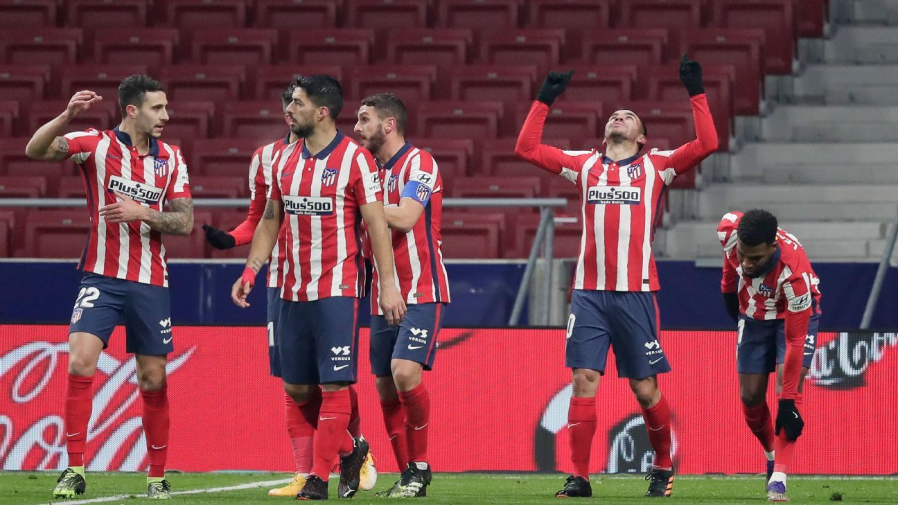 Atletico Madrid Vs Sevilla Fc Football Match Report January 12 2021 Espn