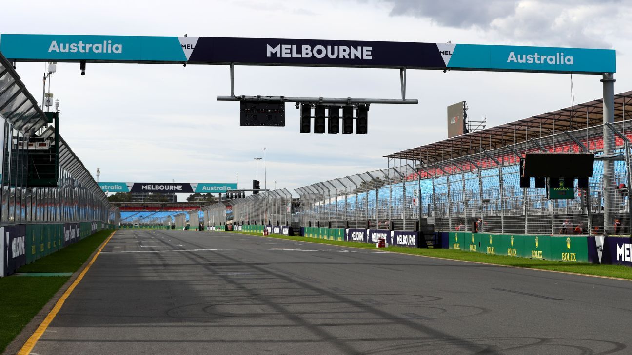 Australian F1 suspended over quarantine