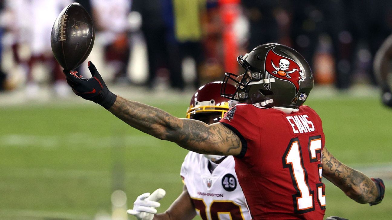 Tampa Bay Buccaneers' Mike Evans hopes to be closer to 100% against New Orleans Saints on Sunday