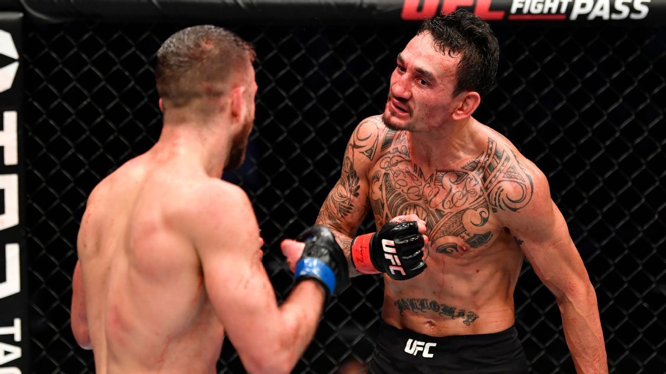 Max Holloway defeats Calvin Kattar in one-sided UFC main event