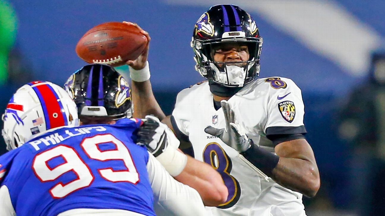 Bills Fans Raise Money in Honor of Ravens' Lamar Jackson