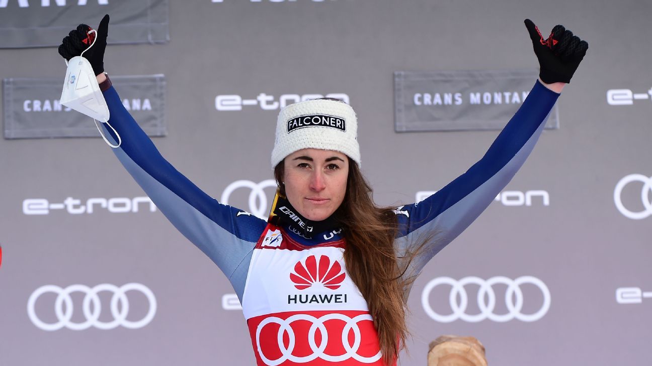 Sofia Goggia Beat Feuz Win Wcup Downhill Titles After Races Canceled