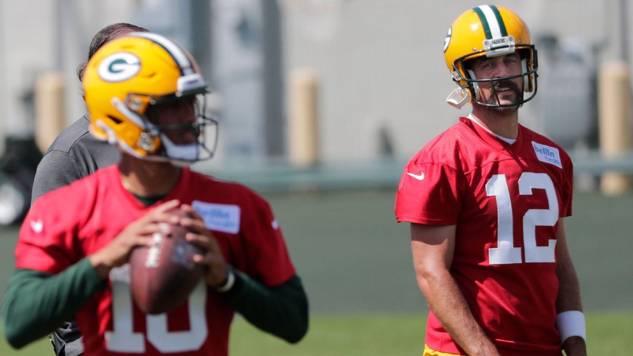 Green Bay Packers QB Jordan Love: Wasn't stunned by Aaron Rodgers' COVID-19 diag..