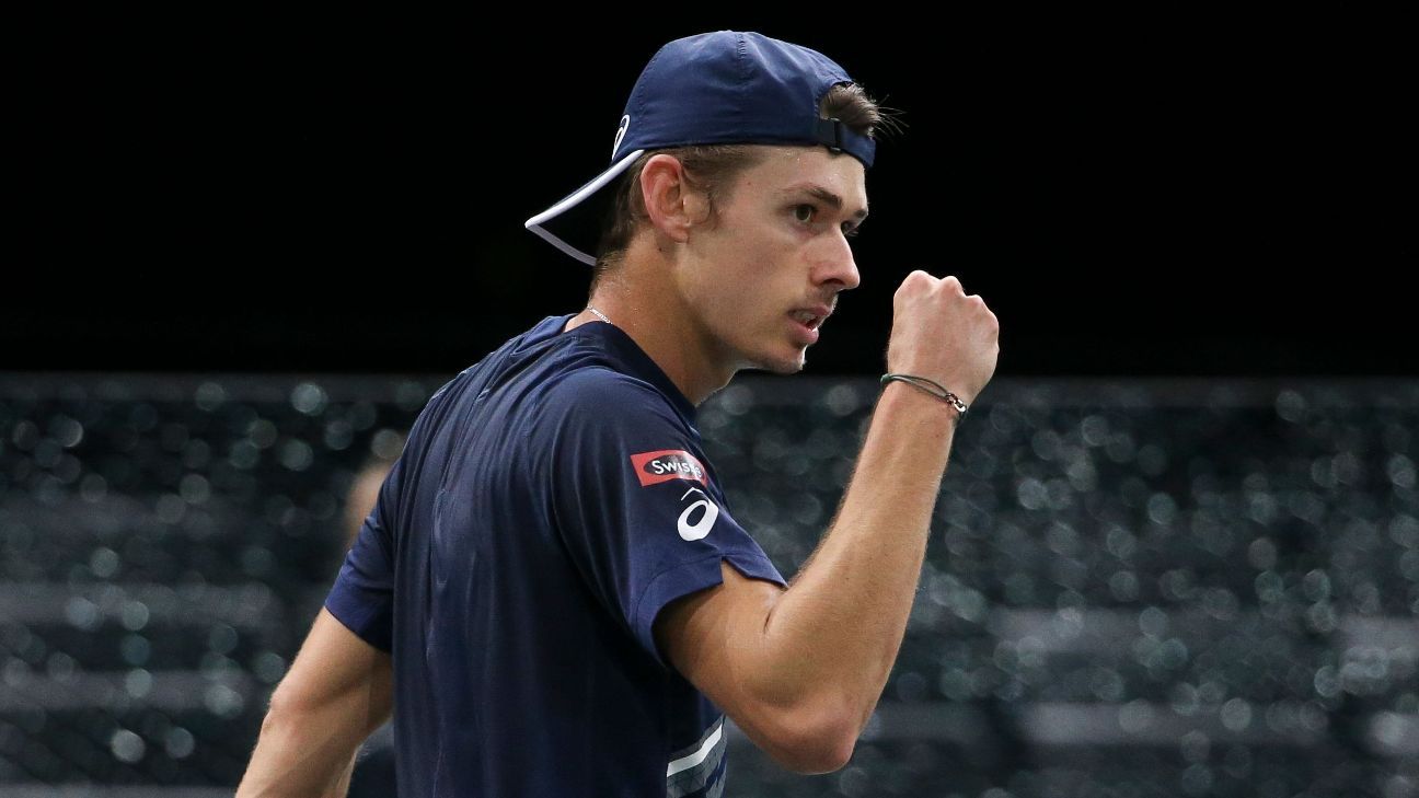 Alex de Minaur tackling hardships with new perspective