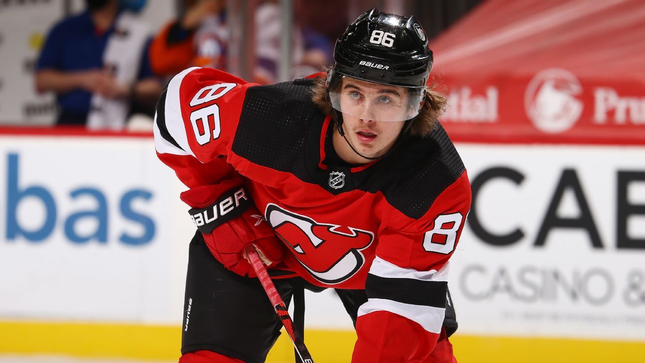 New Jersey Devils place Jack Hughes on IR with dislocated shoulder