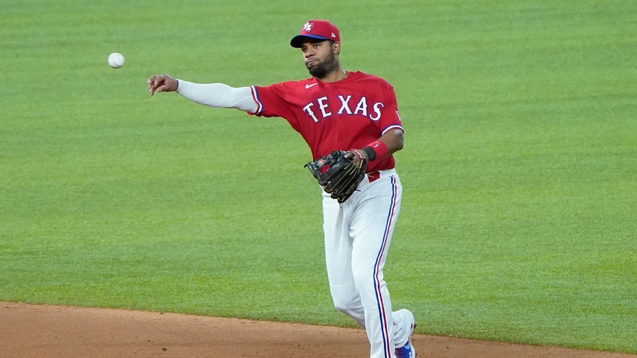 Rangers trade Elvis Andrus for Khris Davis