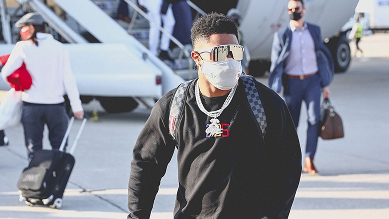 The bosses arrived in Tampa, worried after Britt Reid’s accident