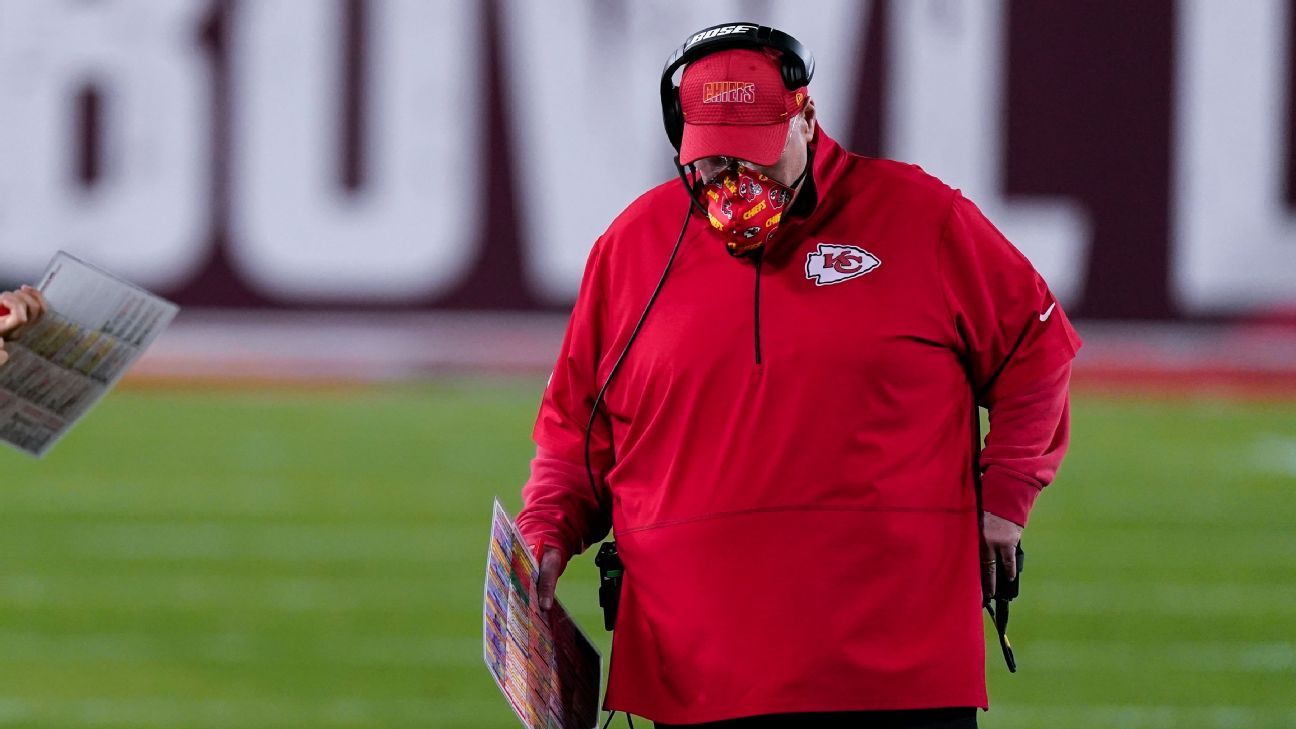 Andy Reid, coach of Kansas City, over the accident of son Britt Reid