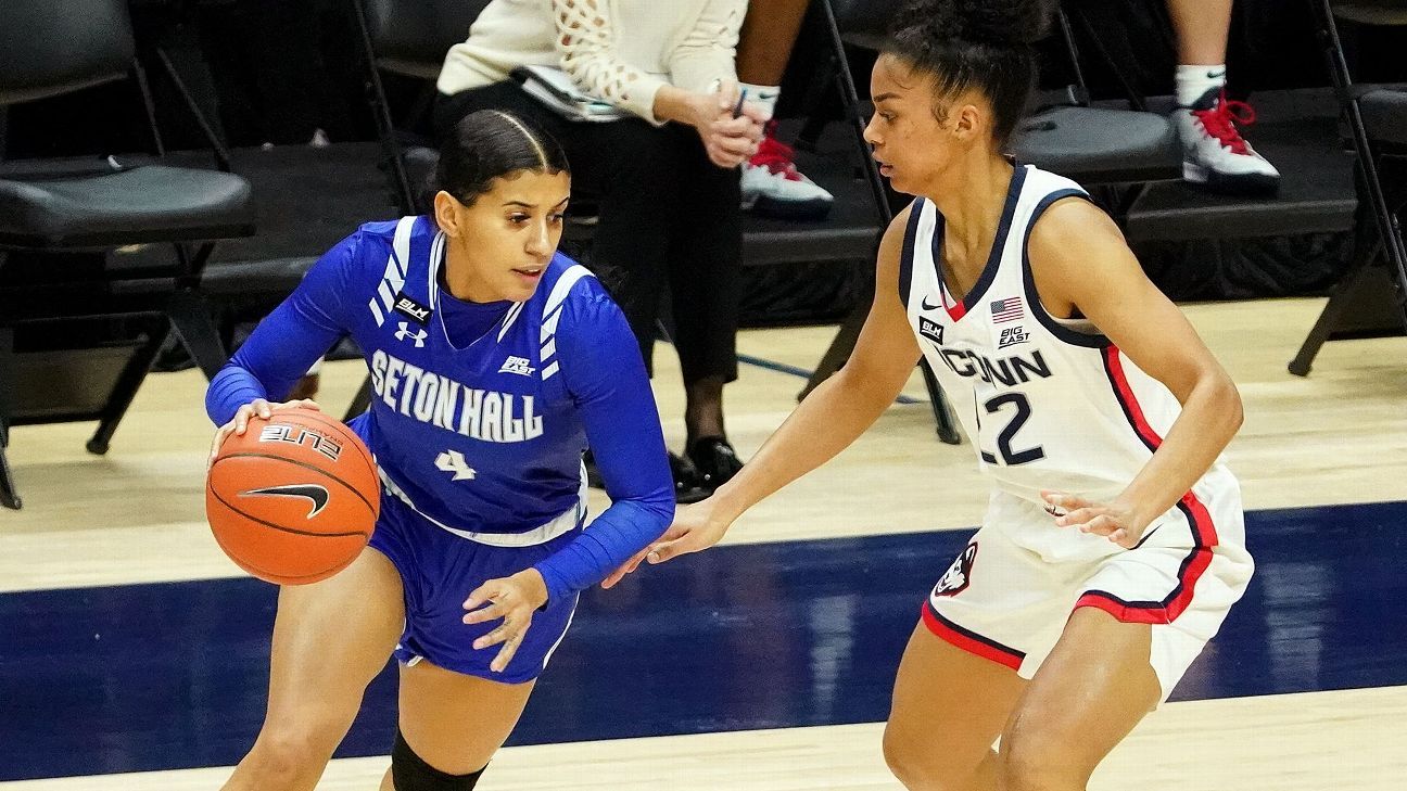 Seton Hall suspends Andra Espinoza-Hunter for women's basketball game vs. UConn - ESPN