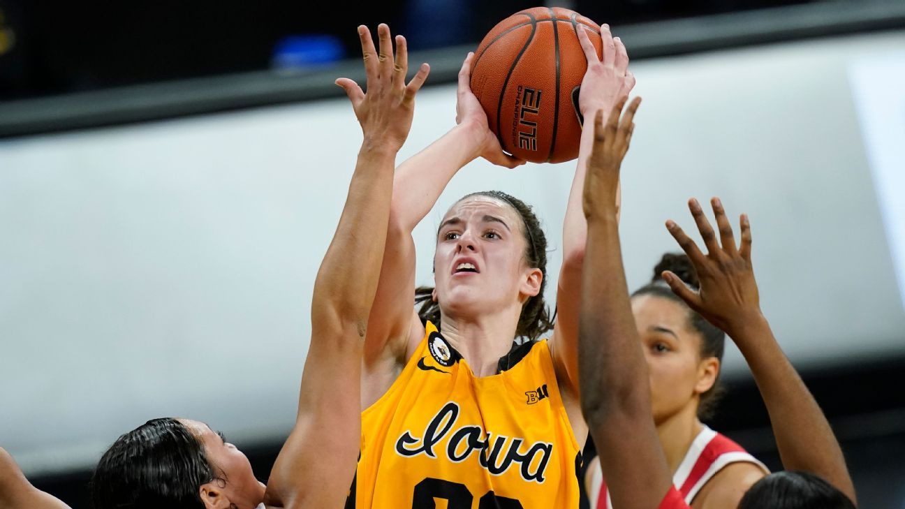 Iowa Hawkeyes freshman Caitlin Clark breaking through as a top scorer ...