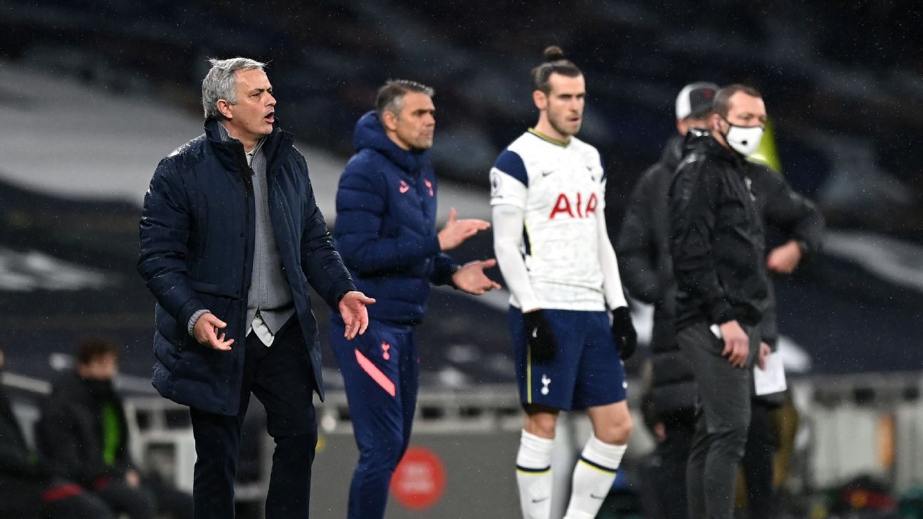 Prime Video Sport on X: Jose Mourinho was asked in a post-match  interview why he didn't bring Gareth Bale on #TOTCHE   / X