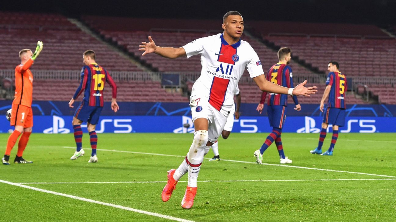 Magical Mbappe Leads Psg To Statement Win As Barcelona S Malaise Deepens