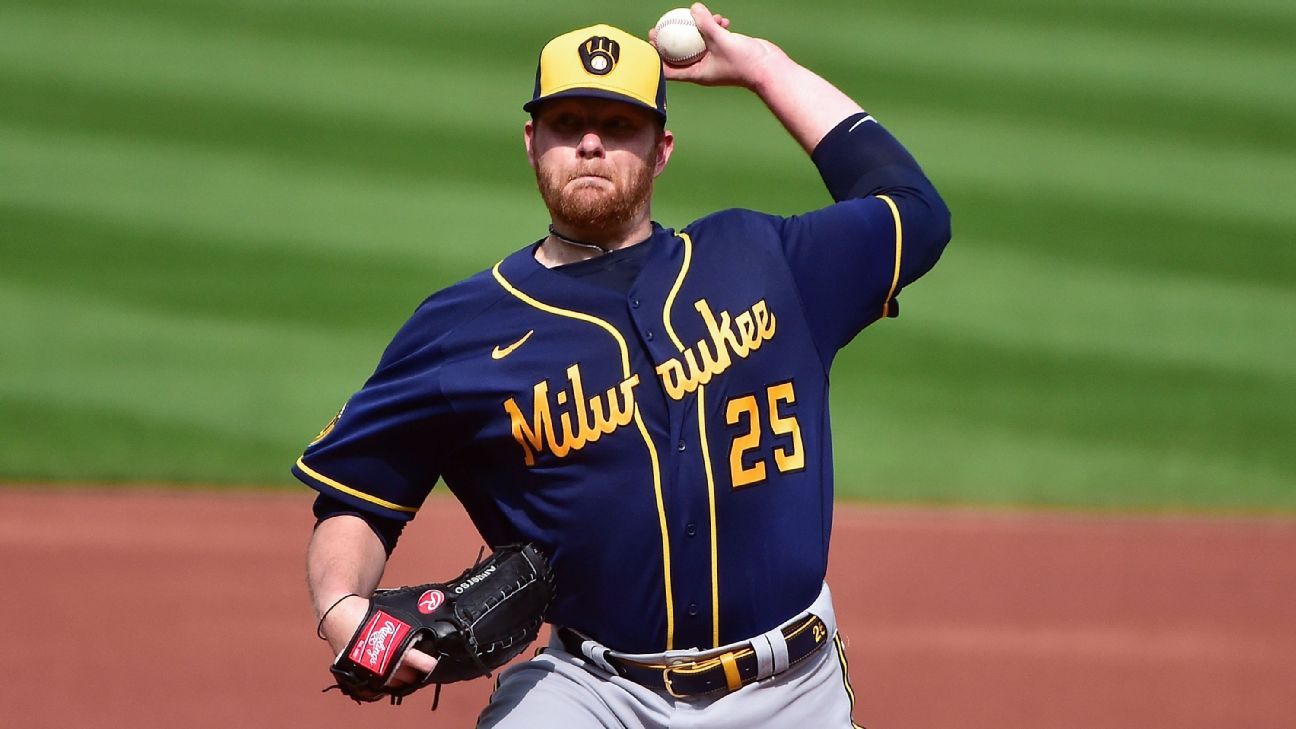 LHP Brett Anderson agrees to return to Milwaukee Brewers on a $ 2.5 million 1-year contract, the source said