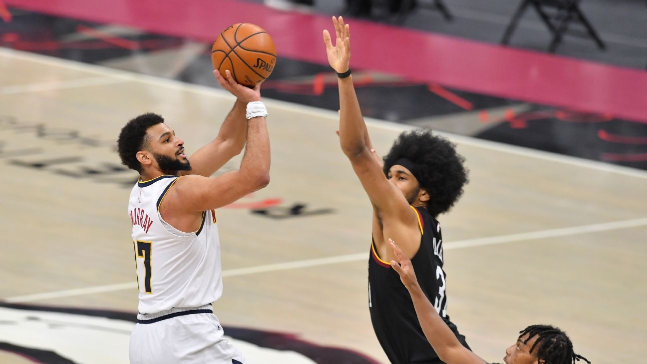 Histórica noche de Jamal Murray 50 puntos sin hacer tiros libres ESPN