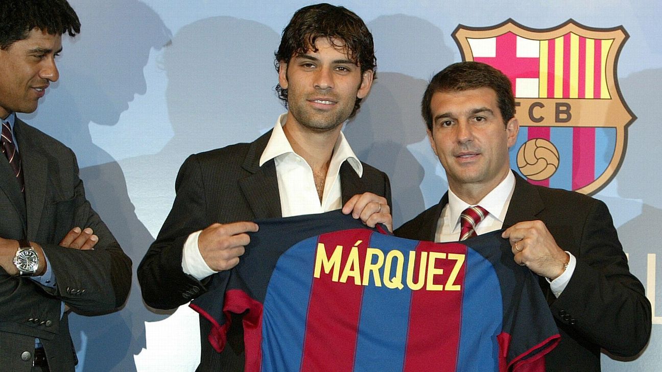 Laporta, the last promoter of Mexicans in Barcelona, ​​who was looking for his “Hugo Sánchez” at Giovani