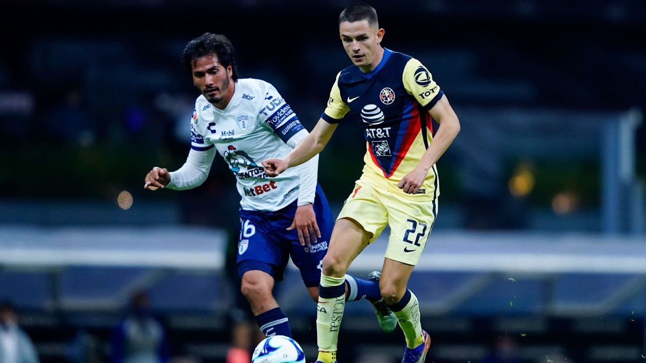 Álvaro Fidalgo and his performance against Pachuca turned him into a trend in social networks