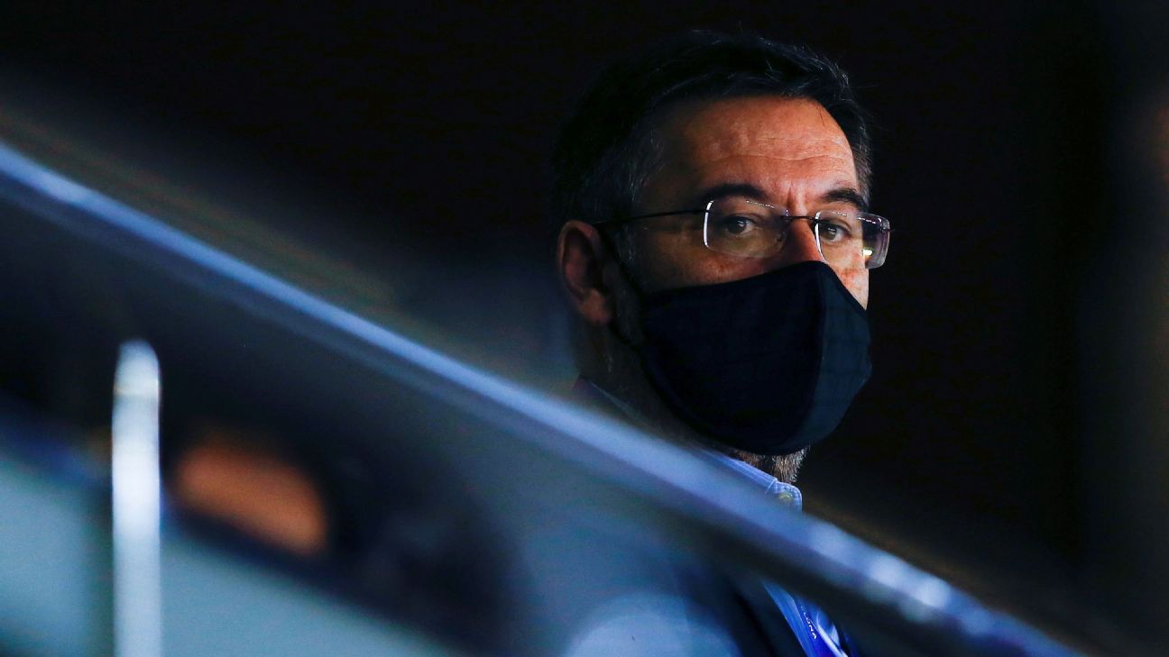 Former President Josep Maria Bartomeu has been taken into custody