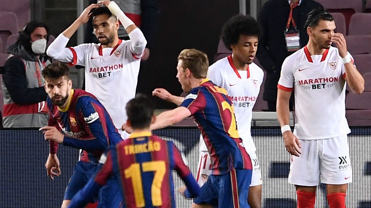 Barcelona teen Sevilla FC – Reporte del Partido – 3 March 2021