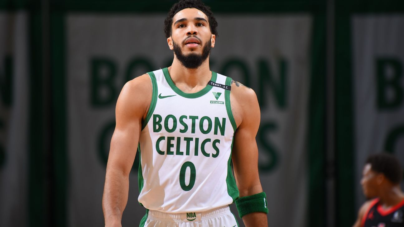 Jayson Tatum of the Boston Celtics is still dealing with the effects of COVID-19, but “almost” 100%, as performance increases