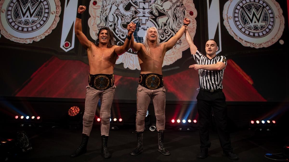 WWE NXT United Kingdom tag team championship history