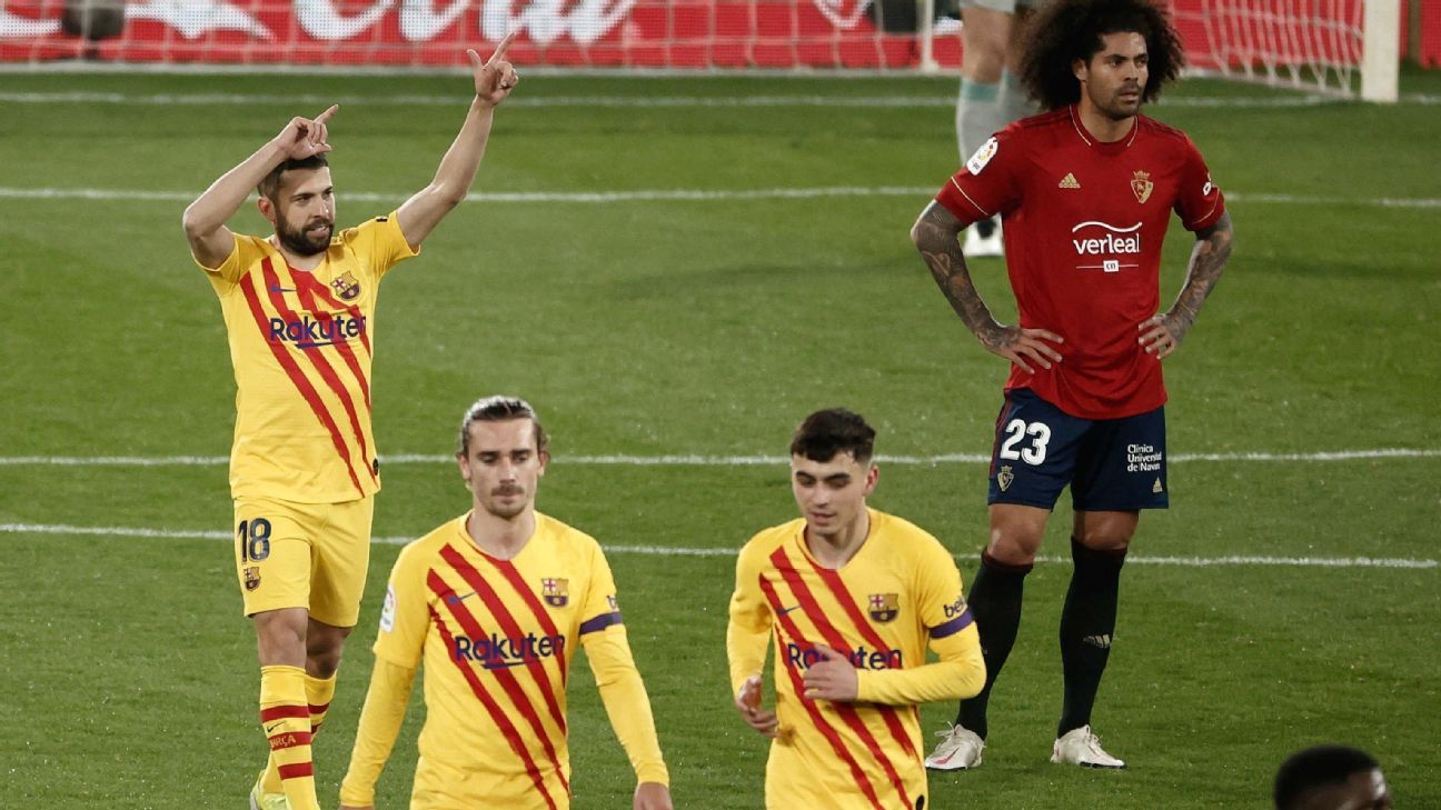 Osasuna teen Barcelona – Reporte del Partido – 6 March 2021