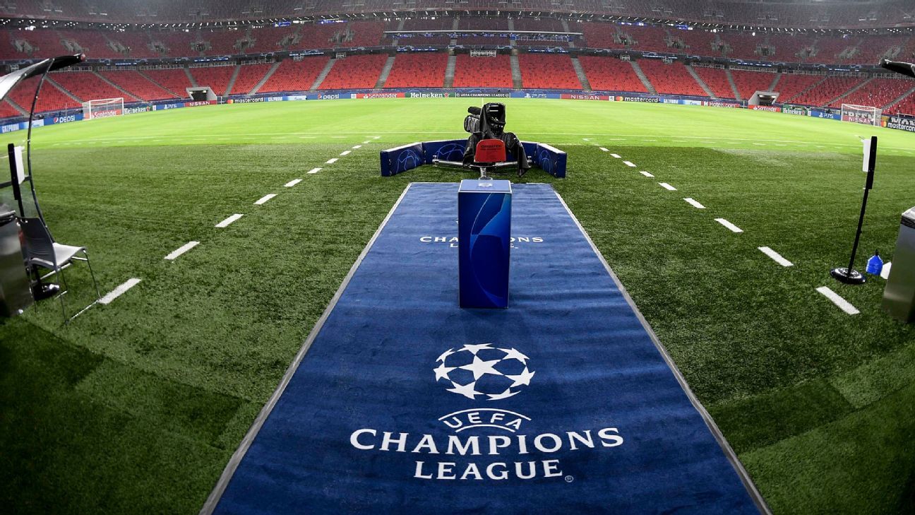 Favorites “Football Power Index” to advance to the Champions League
