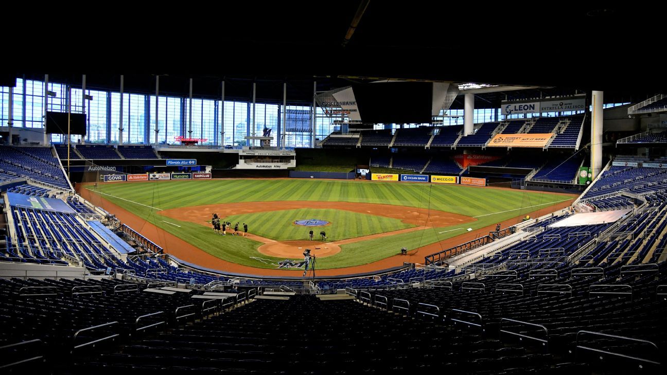 Miami Marlins to use drone disinfectant program to clean ballpark this  season - ESPN