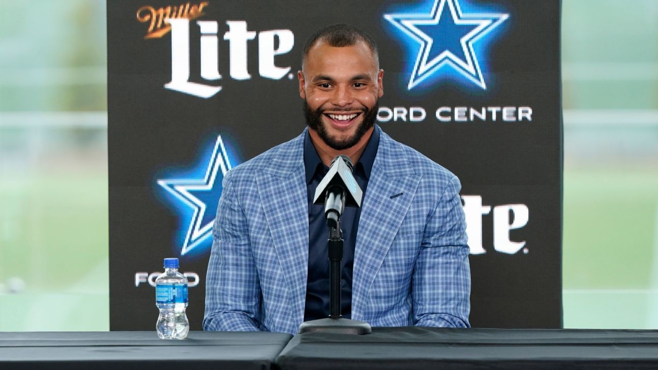 “Healthy” QB Dak Prescott is watching the Dallas Cowboys at next year’s Super Bowl