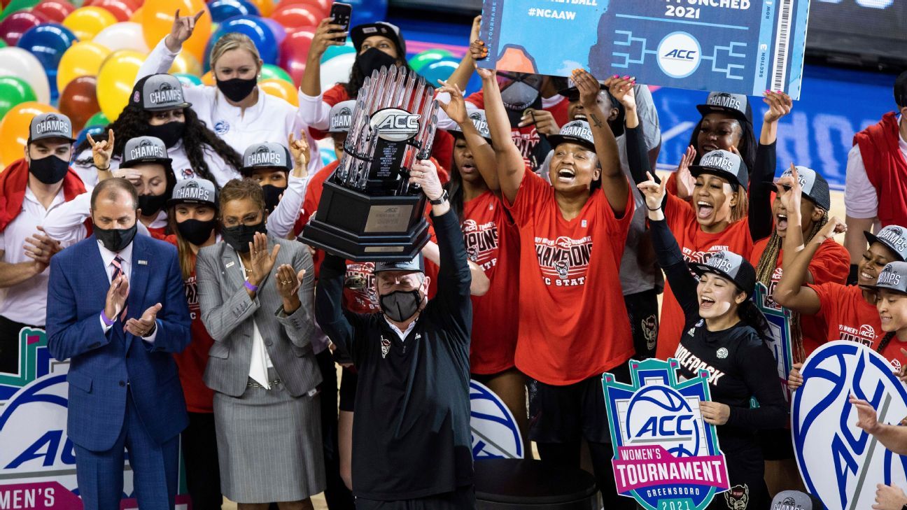 Stanford, UConn, NC State and South Carolina take first seeds in NCAA women’s tournament