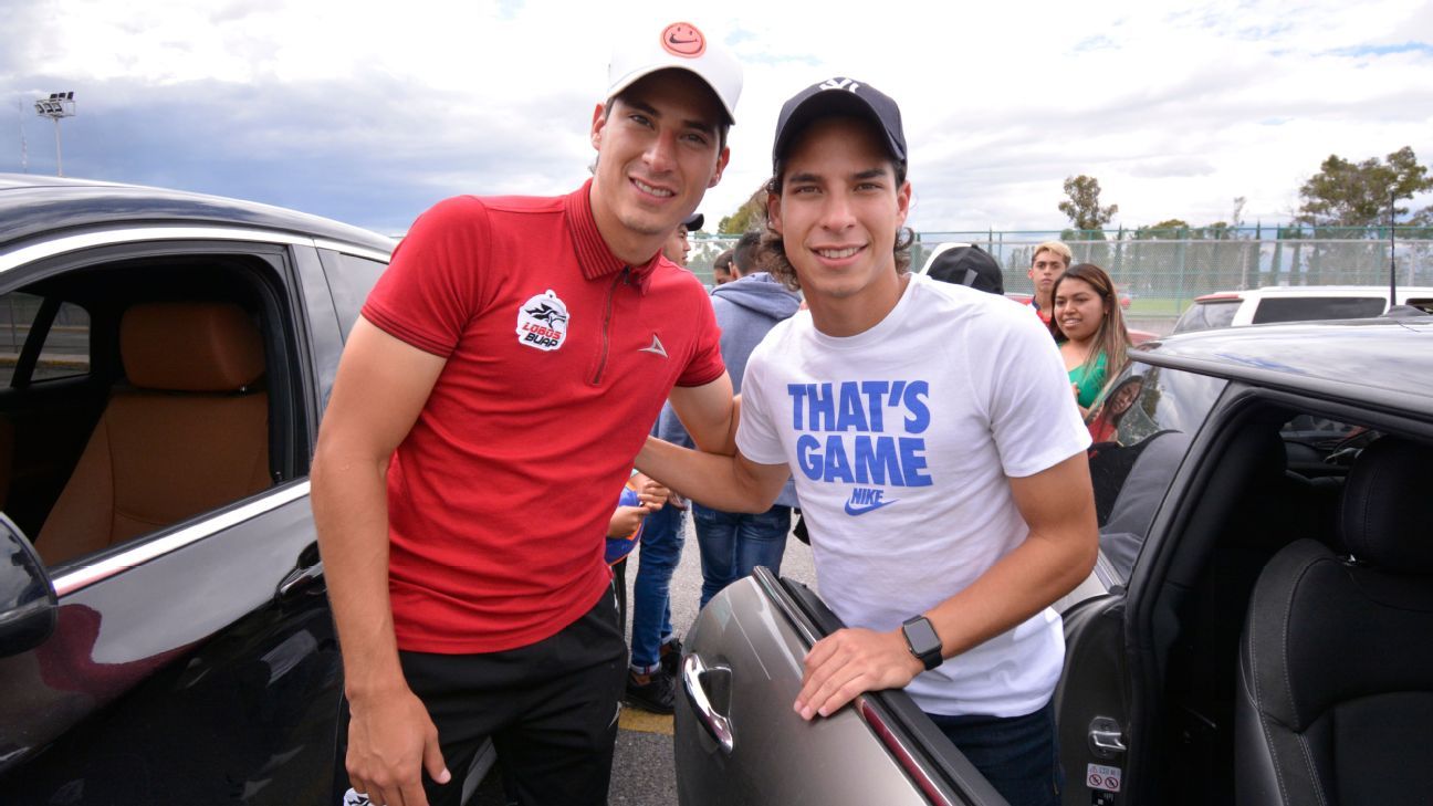 Diego Lainez, from “ritual”, no ve partidos de su hermano Mauro