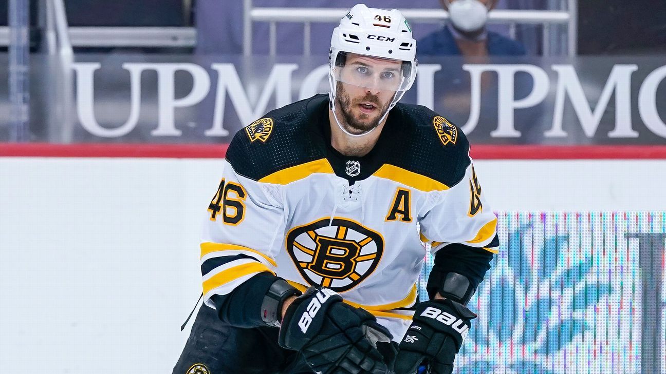 Bruins' Krejci out for Game 4, unlikely in Game 5