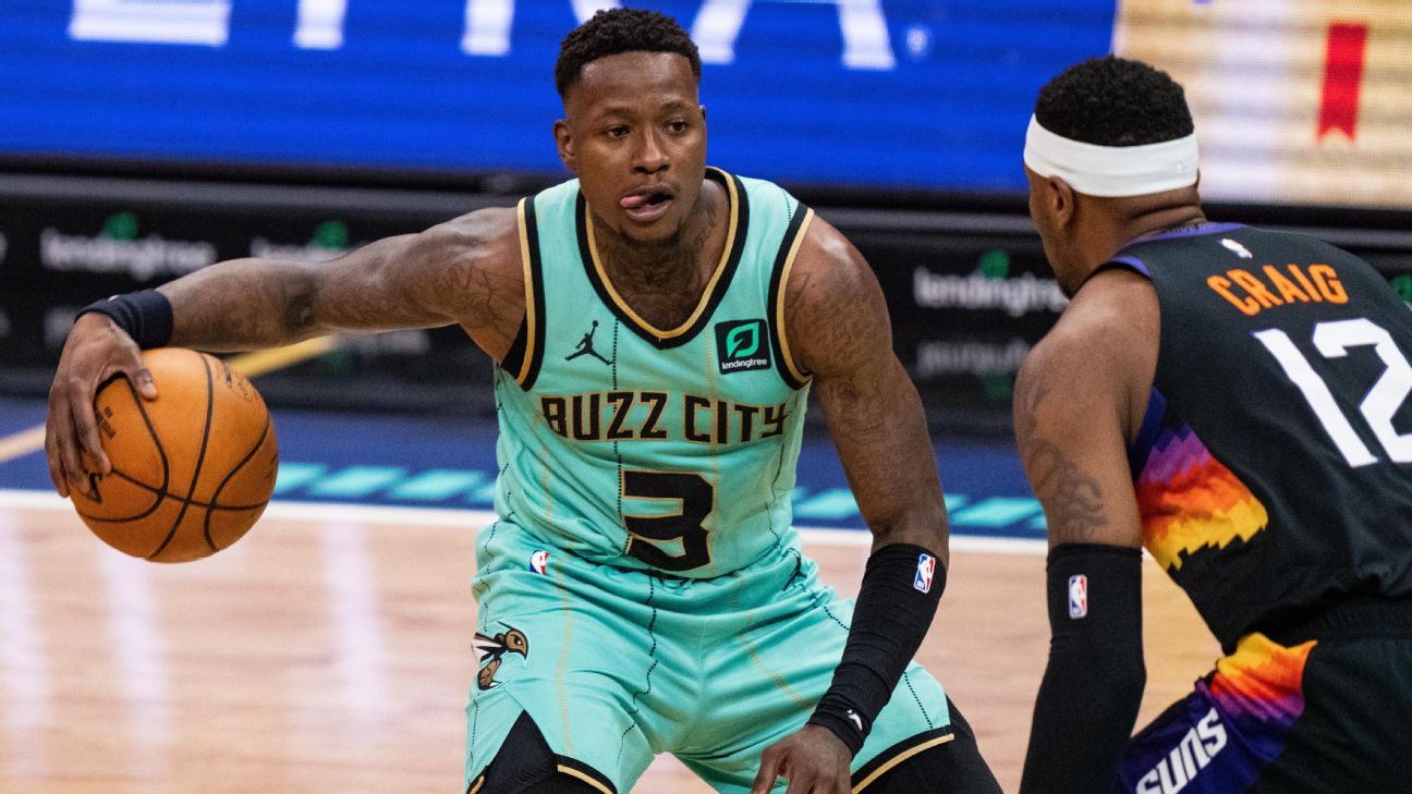 Terry Rozier agrees to four-year, $97 million extension with Charlotte Hornets, ..