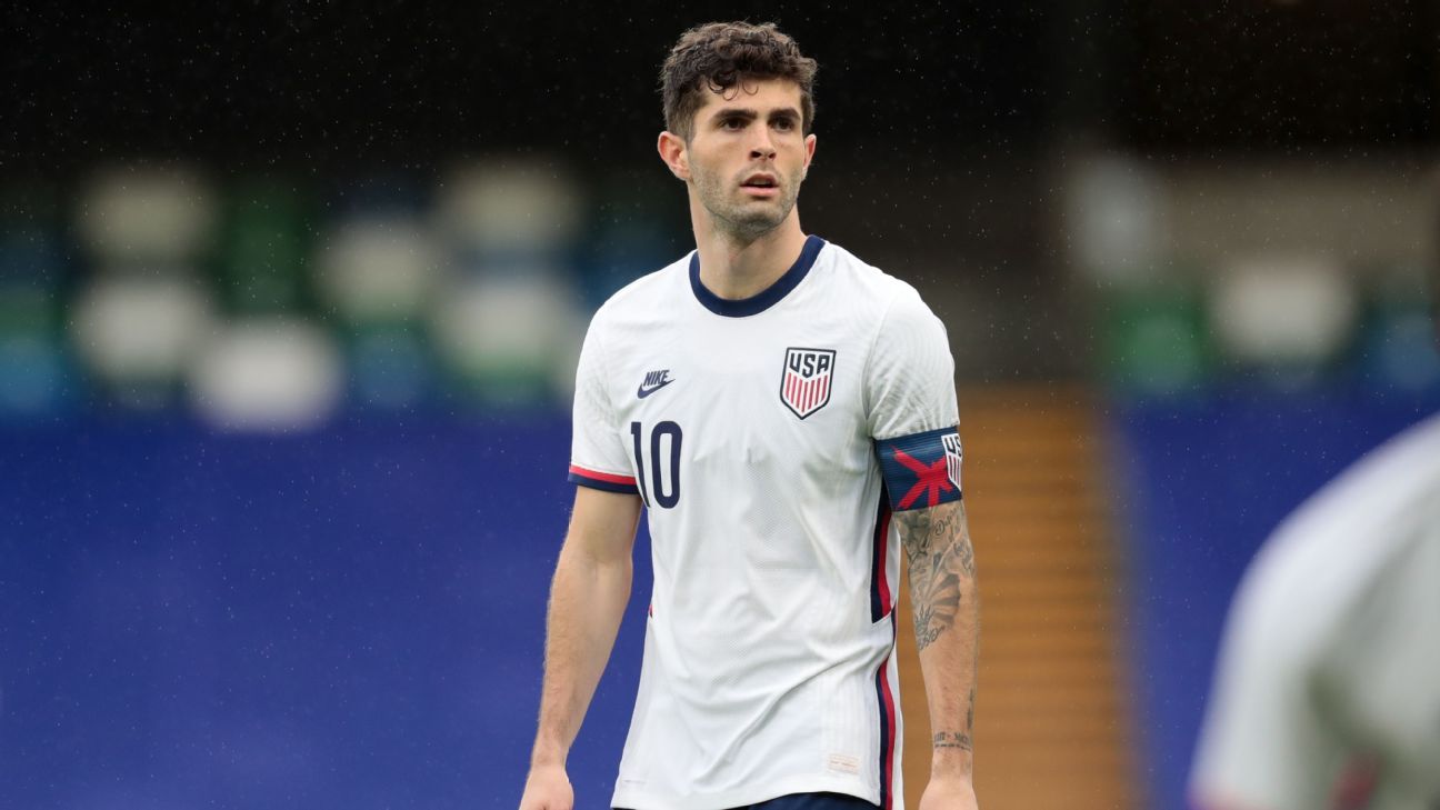 pulisic world cup jersey