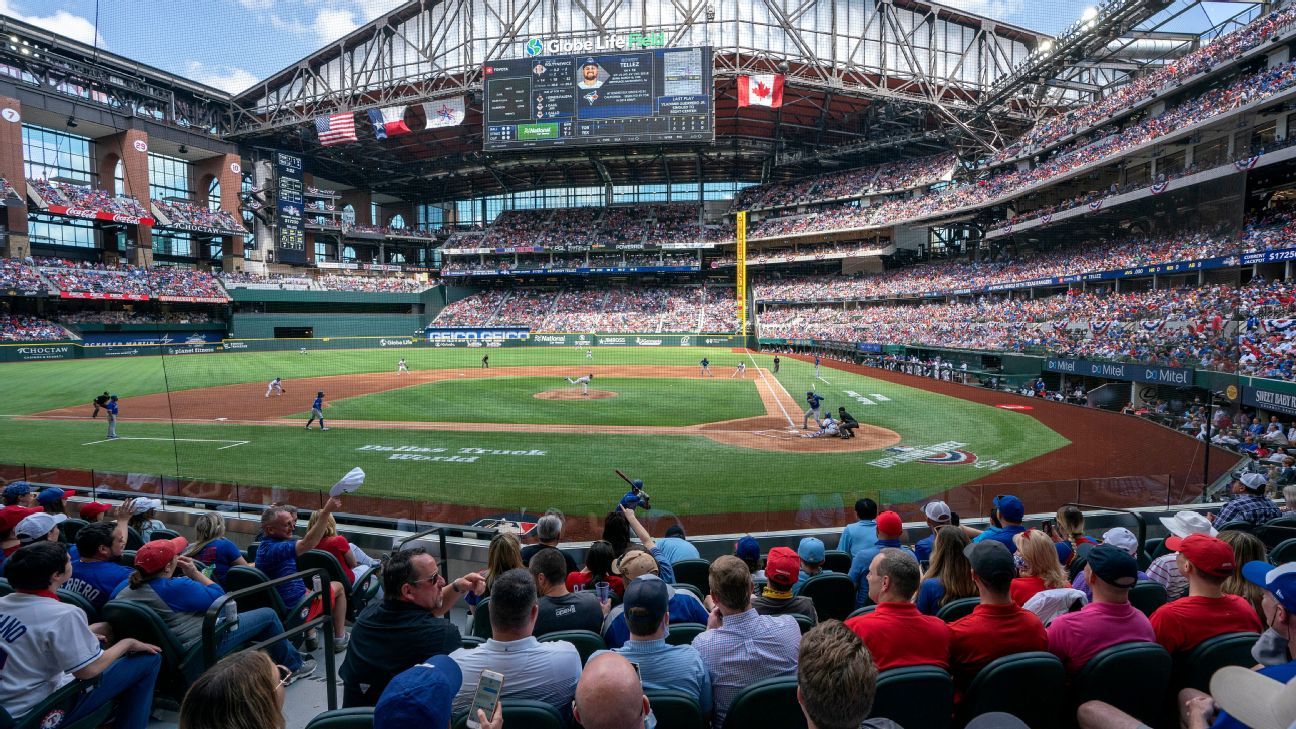 MLB Estadio de los Rangers acogerá Juego de Estrellas del 2024 ESPN