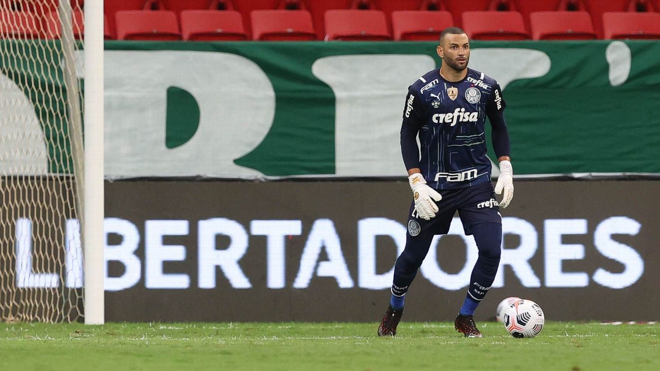 Weverton explica por que bateu o último pênalti na final da Recopa  Sul-Americana; confira