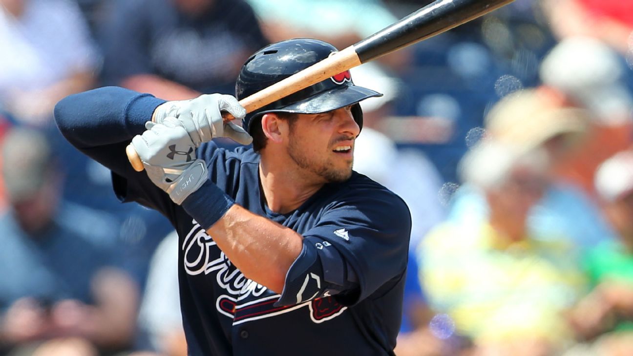 Braves promotes Sean Kazmar Jr., who has not played in MLB since 2008