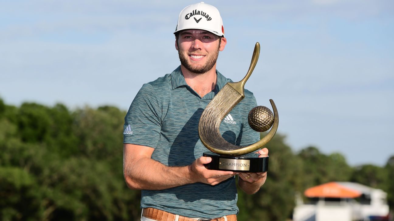 Sam Burns, 24, wins Valspar Championship for first PGA Tour title