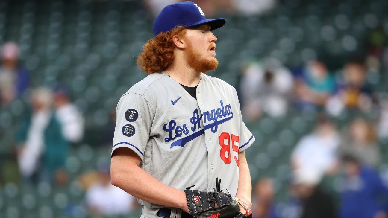 Dustin May - Los Angeles Dodgers Starting Pitcher - ESPN