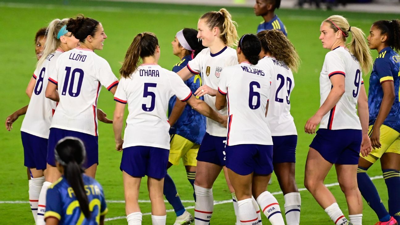 USWNT set three friendlies in June ahead of Tokyo Olympics