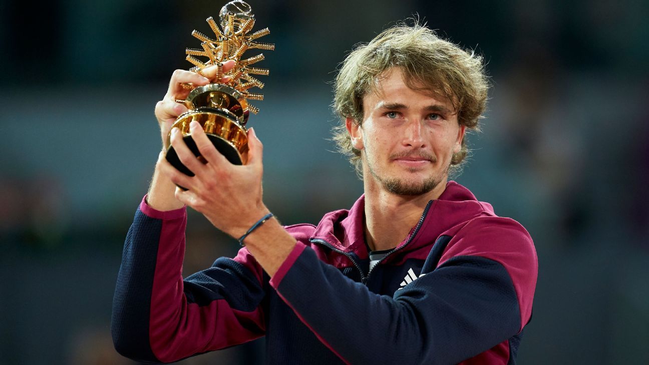 Alexander Zverev secures second Madrid Open championship, sharpens game