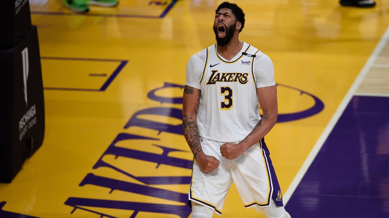 Lakers rule out Anthony Davis with low back tightness