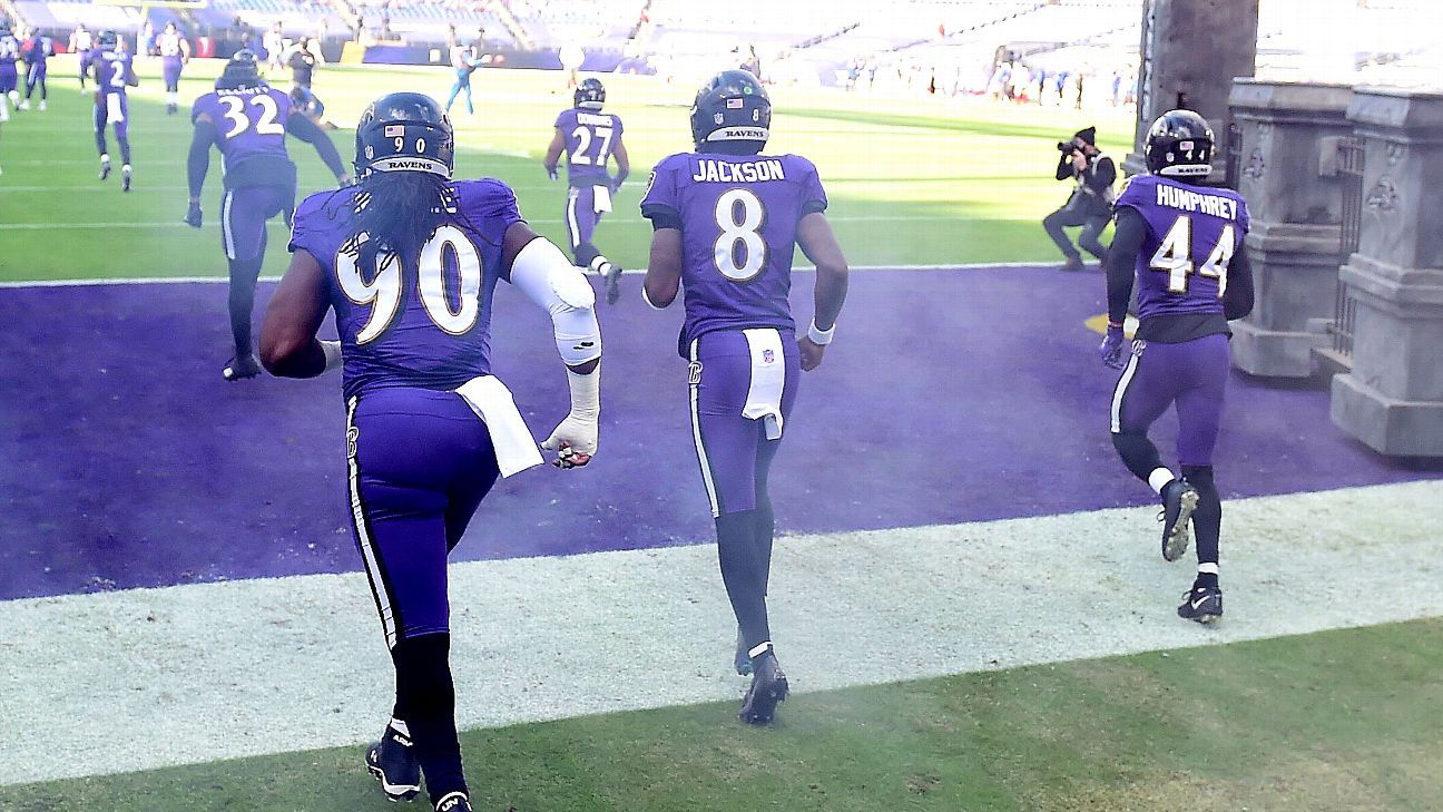 Baltimore Ravens' 2021 schedule: Daunting December will decide division -  ESPN - Baltimore Ravens Blog- ESPN