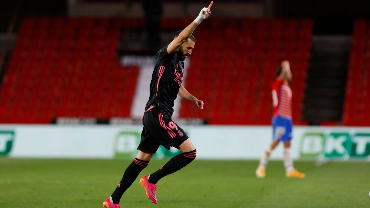 Real Madrid beat Granada, and so is the fight for the La Liga title