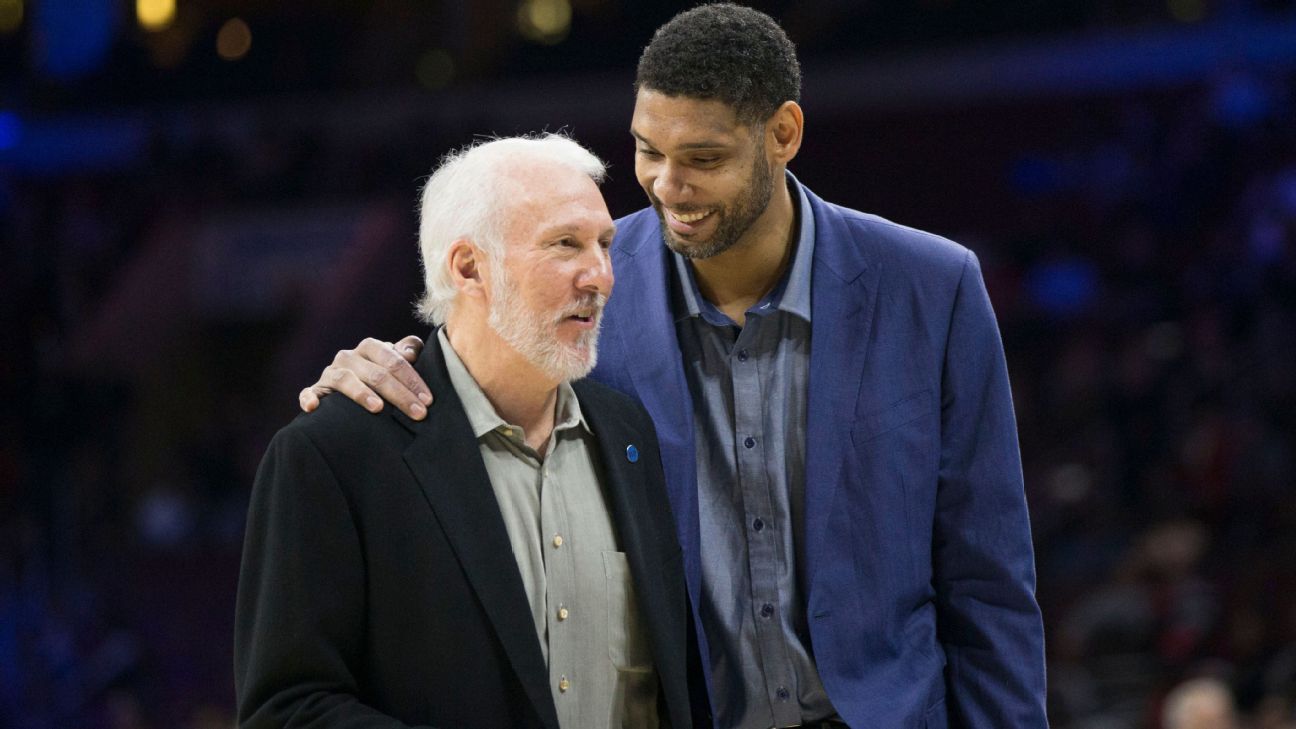 Popovich shares his key to success: 'Draft Tim Duncan'