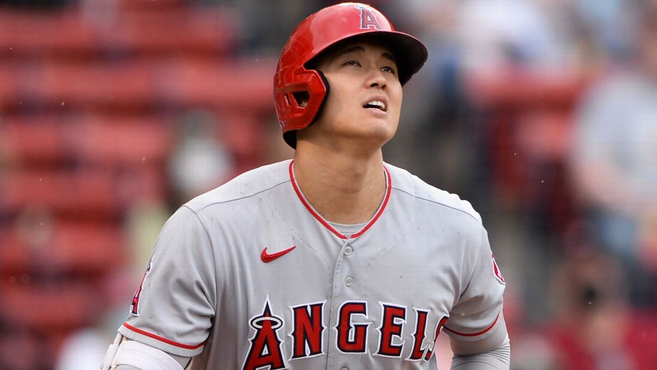 Shohei Ohtani, Mike Trout homer as Angels sweep Red Sox - ESPN