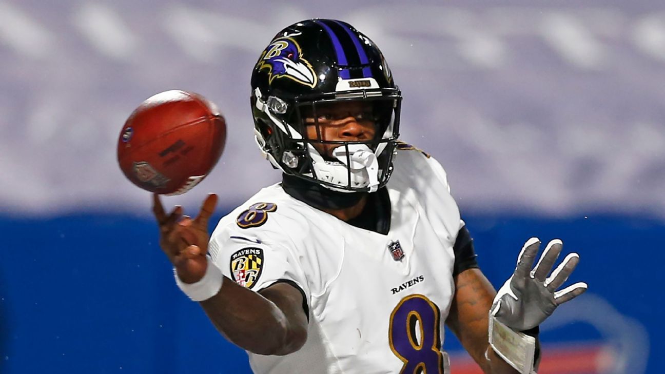 Detroit Lions select QB Lamar Jackson in ESPN's NFL re-draft